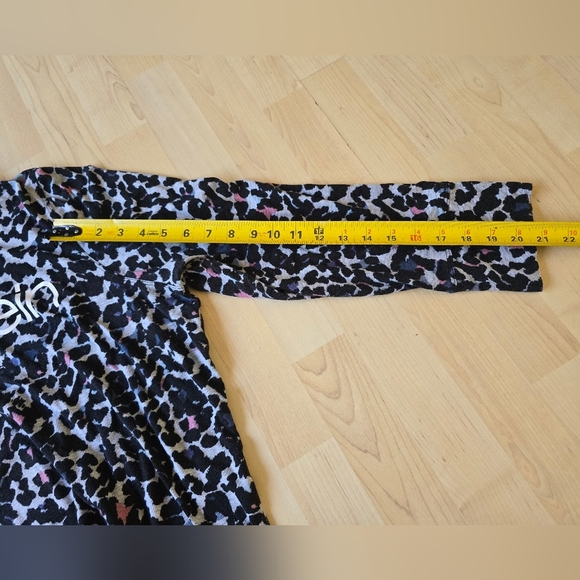 Calvin Klein Leopard Print Hooded Top Size XL - Picture 11 of 13